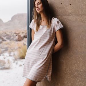 LAKE Pajamas Pima Nightgown - Medium / has one little spot (see picture)